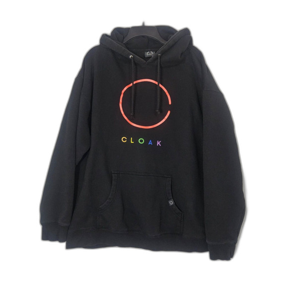 CLOAK Brand XXL Hidden in Plain Sight Hoodie black - Picture 1 of 8